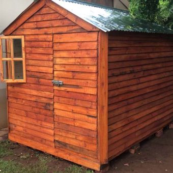 Wendy House 2m x 3m (6m2) Wet off Saw Wood