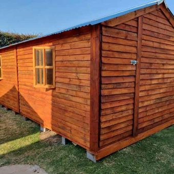 Wendy House 3m x 6m (18m2) Wet off Saw Wood