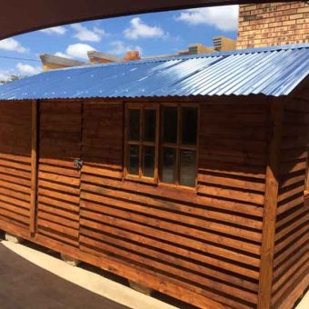 Wendy House 3m x 5m (15m2) Wet off Saw Wood