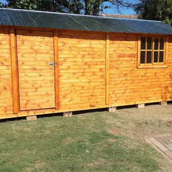 Wendy House 3m x 6m (18m2) Knotty Pine 16mm