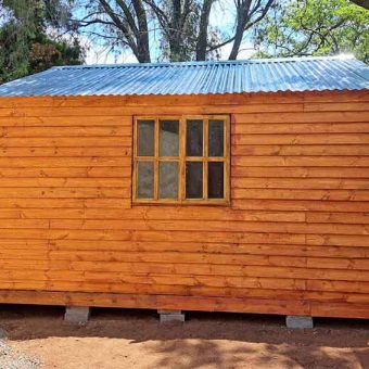 Wendy House 4m x 4m (16m2) Wet off Saw Wood