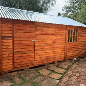 Wendy House 4m x 6m (24m2) Wet off Saw Wood