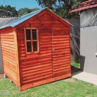 Wendy House 2m x 2m (4m2) Wet off Saw Wood